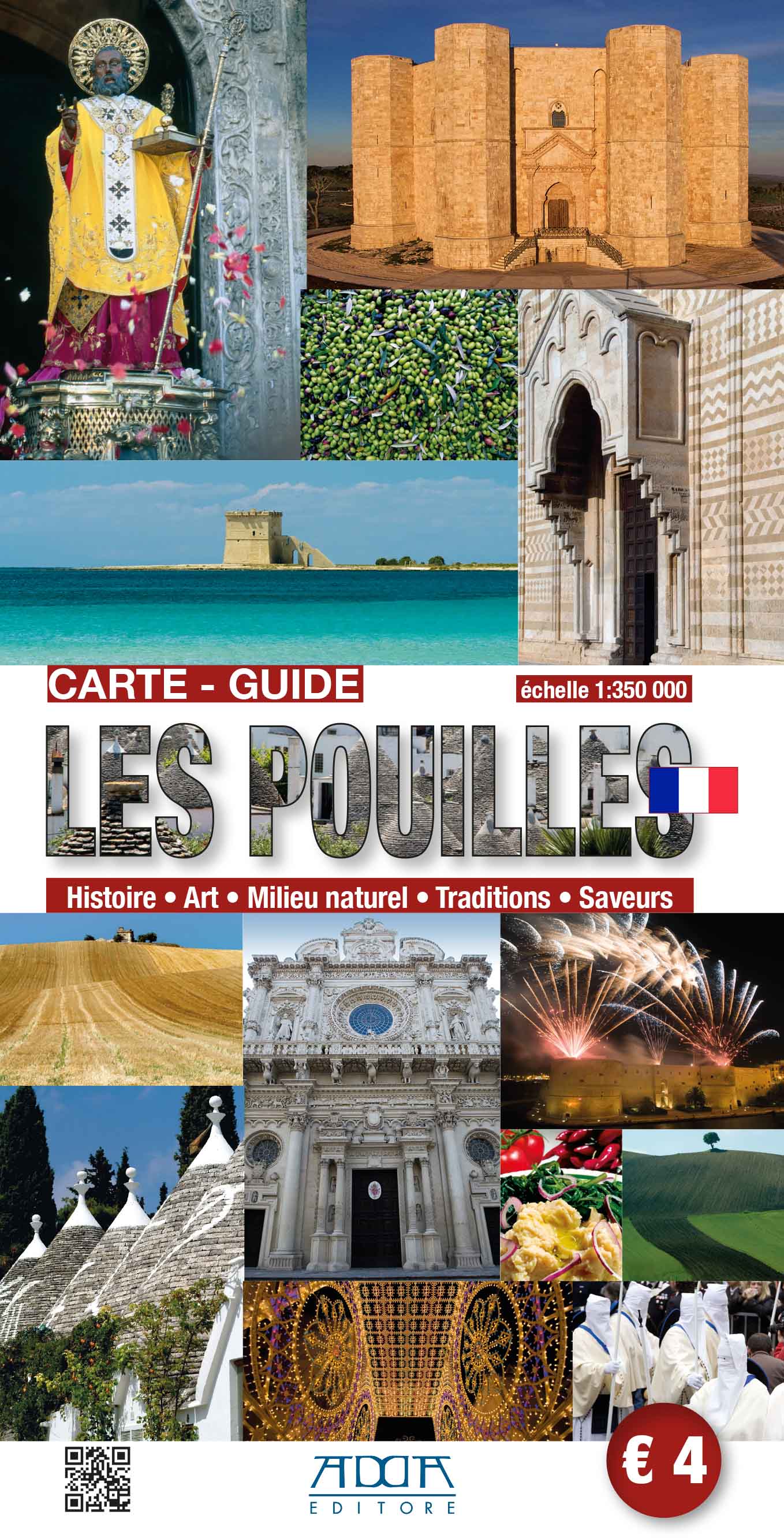 Les Pouilles - Carte - Guide