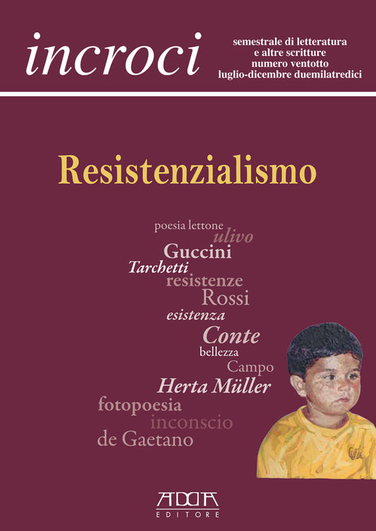 Resistenzialismo - incroci n. 28 - versione digitale