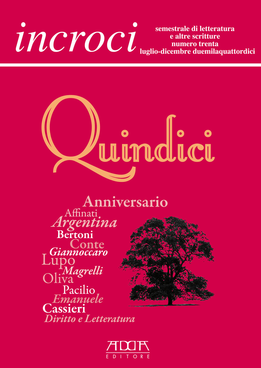 Quindici - incroci n. 30 - versione digitale