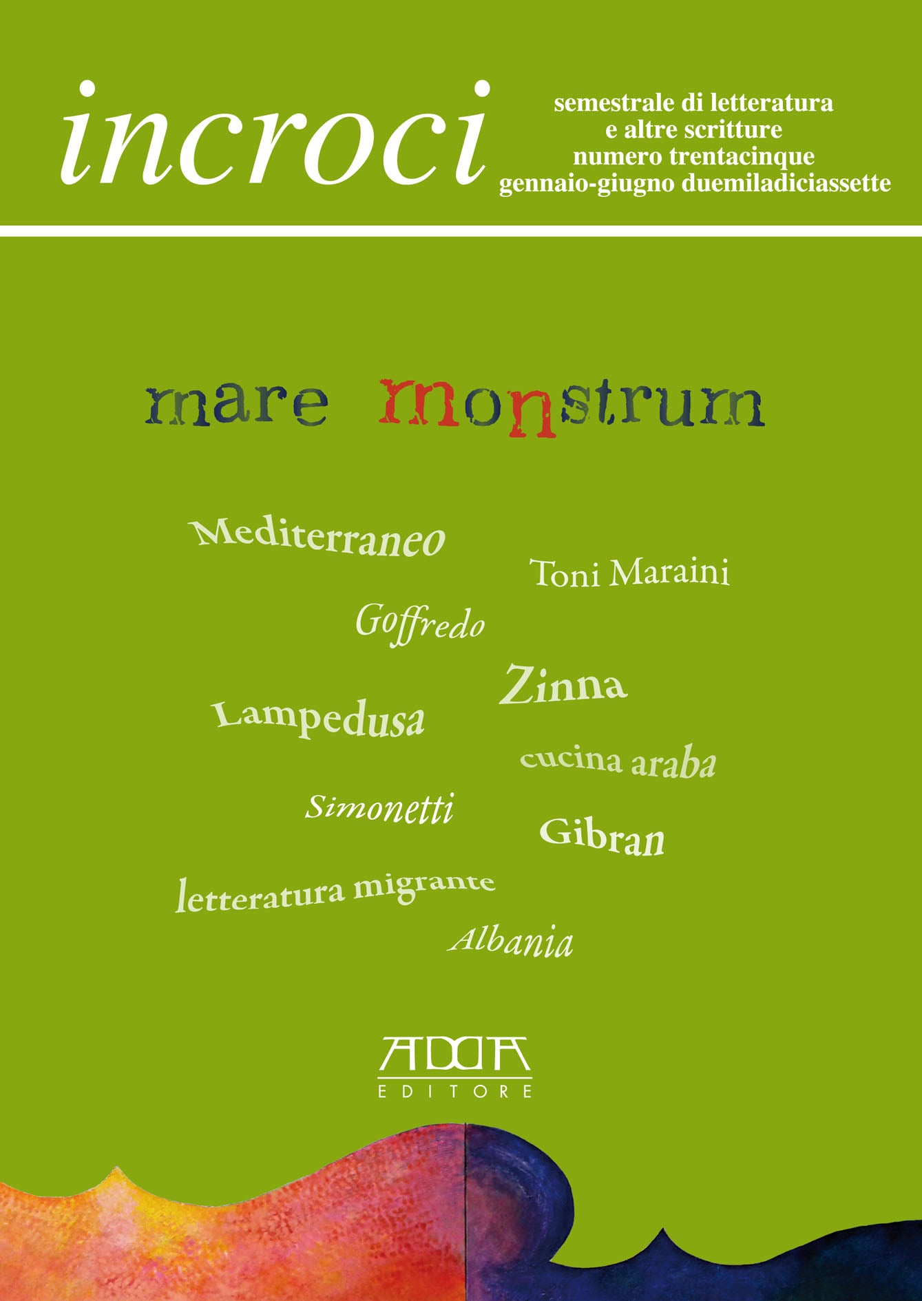 Mare Monstrum - incroci n. 35 - versione digitale
