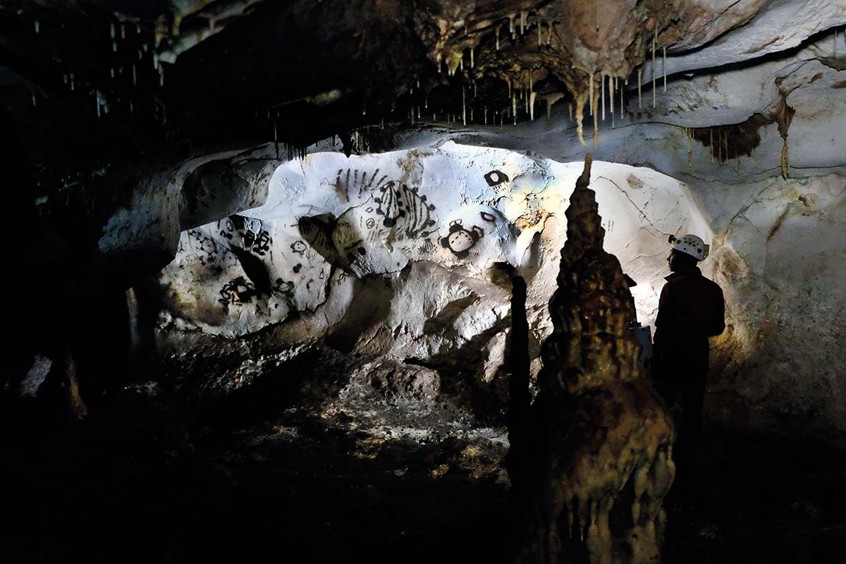 Porto Badisco. La grotta dei cervi